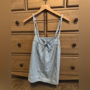 GAP Light Blue Denim Tank